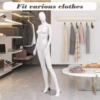 177 cm Realistic Female Full Body Model Mannequin Torso W/ Iron Base & Rod