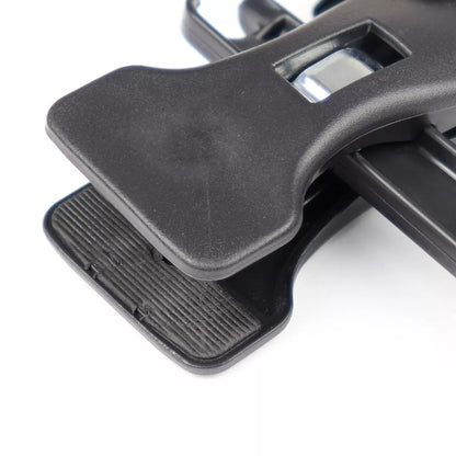 Black Plastic Clip Hangers for Trousers Skirts Coat Clothes