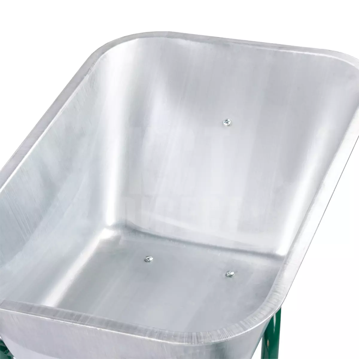 85L HEAVY DUTY WHEELBARROW GALVANISED METAL BUILDERS GARDEN PNEUMATIC 160KG