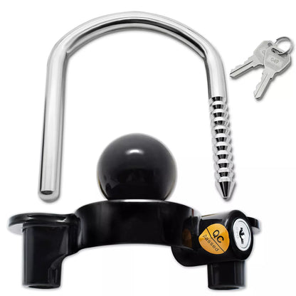 High Security Hitch Lock Caravan Trailer Hitch Coupling Tow Ball Lock Universal