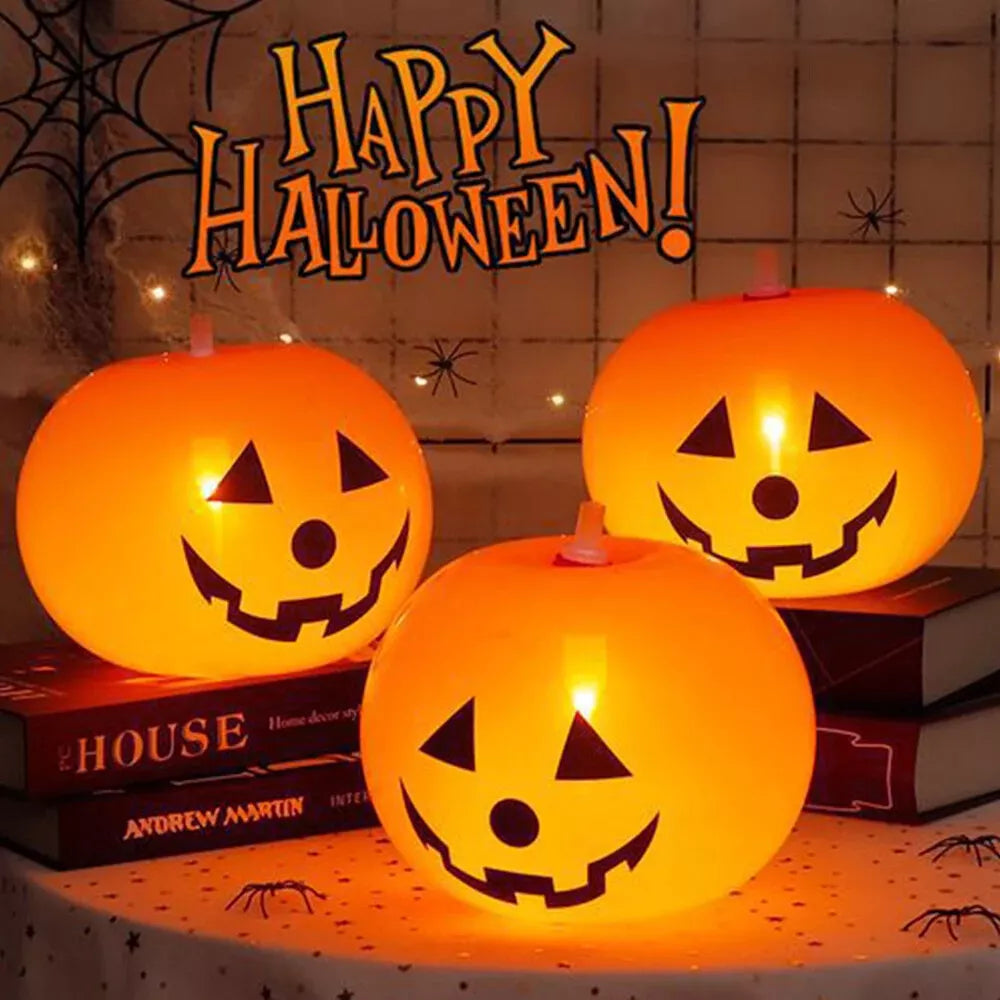 5pcs Halloween Decoration Inflatable Pumpkin with LED Lights Party Light Garden Royalcart