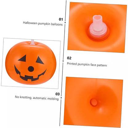 5pcs Halloween Decoration Inflatable Pumpkin with LED Lights Party Light Garden Royalcart