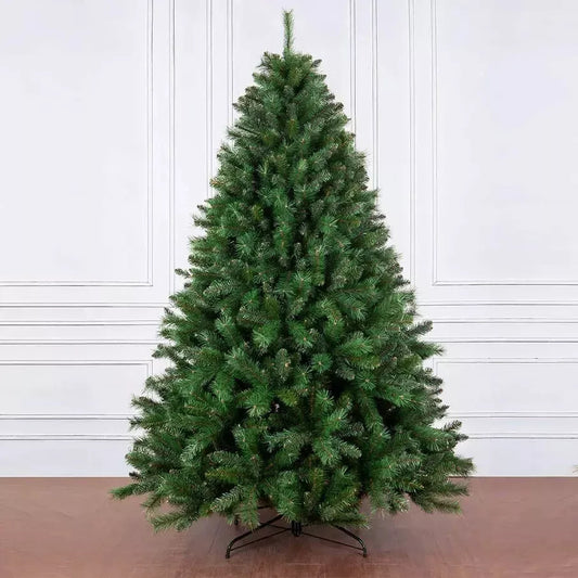 Christmas Tree 7ft Artificial Balsam Type Fir Pine Bushy with Metal Stand Decor Royalcart