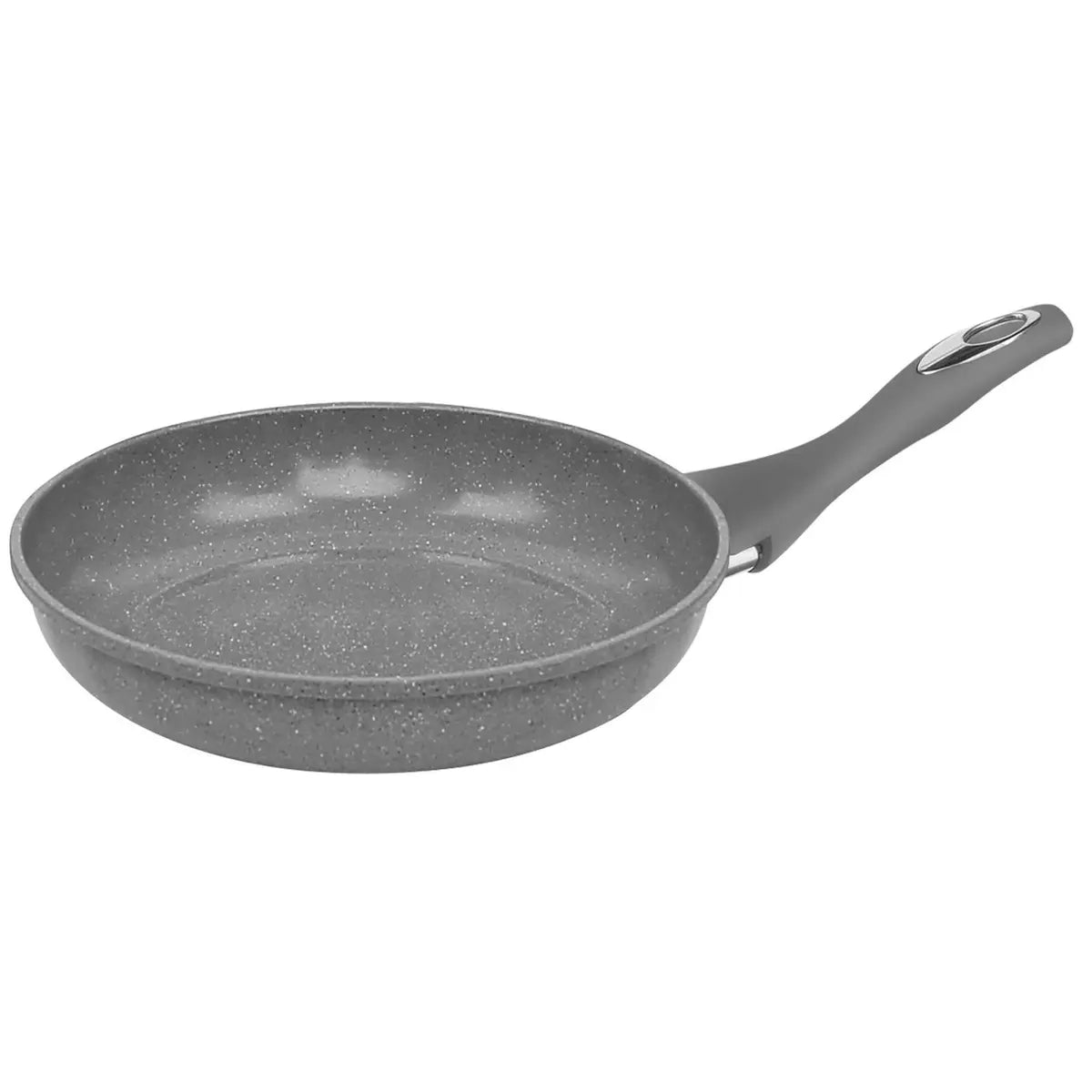 Forged 9 Pcs Grey Marble Carbon Steel Cookware Set Non Stick Pan Saucepan Pots Royalcart