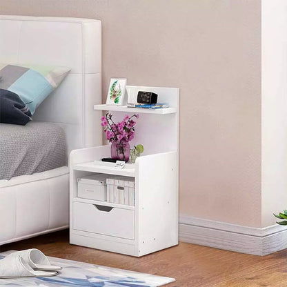 White Bedside Table Royalcart