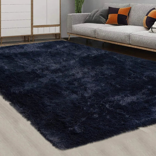 Fluffy Rug Anti-Slip/Skid Shaggy Large Bedroom Non-Shed Floor Carpet Mat